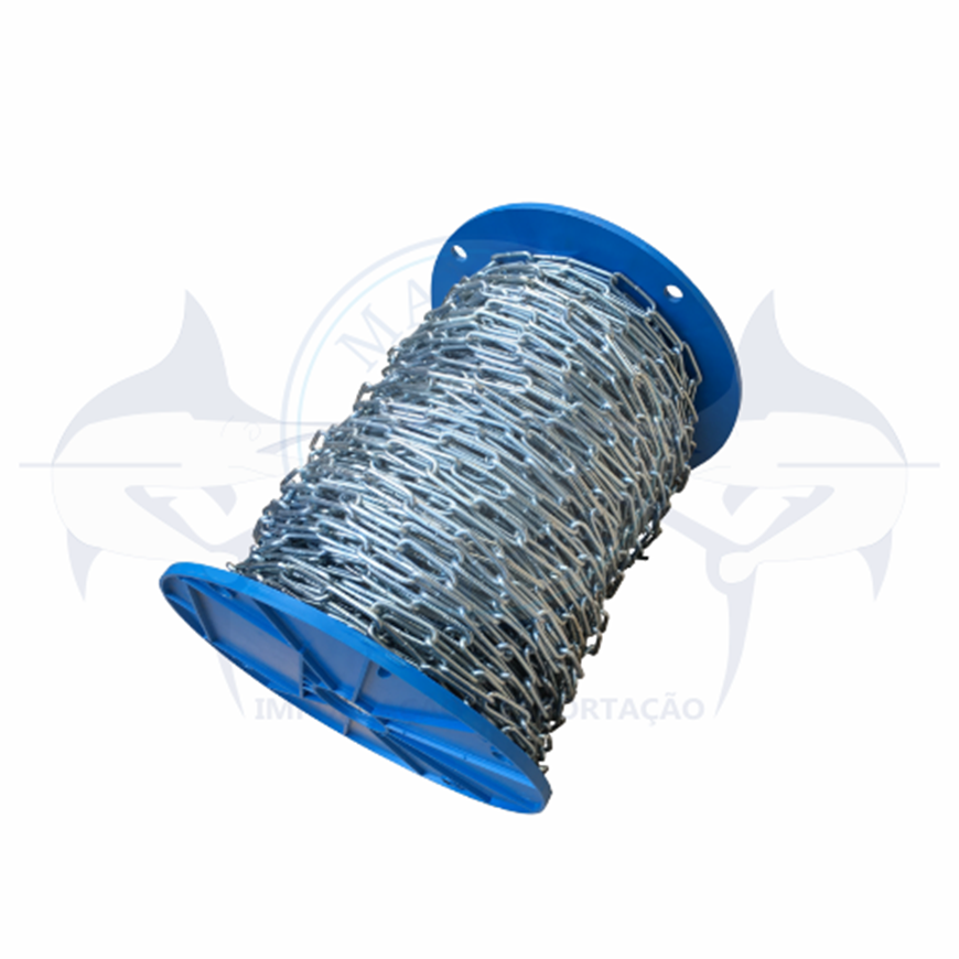 Imagem de Corrente sem calibragem DIN 763 Galvanizado a frio (3,5mm) - Cod.3878
