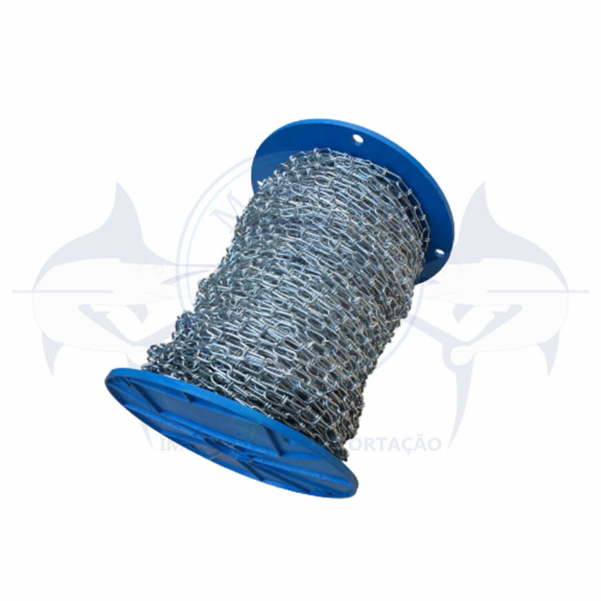 Imagem de Corrente Knotted DIN 5686 Galvanizado a frio (1,4mm) - Cod.3872