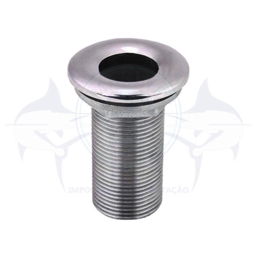 Imagem de Saída de água Rosca Total Aço Inox 3/4" - Cod.4385