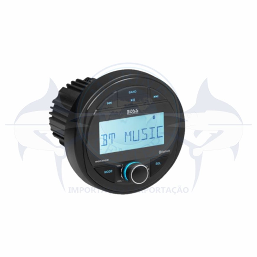 Imagem de Rádio AM-FM-MP3-WMA-USB-AUX BLUETOOTH BOSS MGR300B - Cod.4762